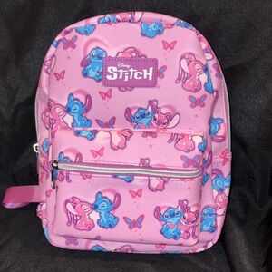 Bioworld Disney Stitch Pink and Blue Kids Backpack